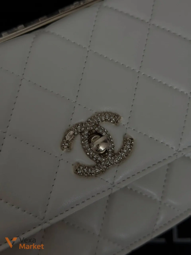 Chanel Wallet біло-молочний — фото 5