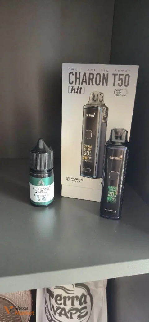 Charon T50 Kit та рідина для вейпа