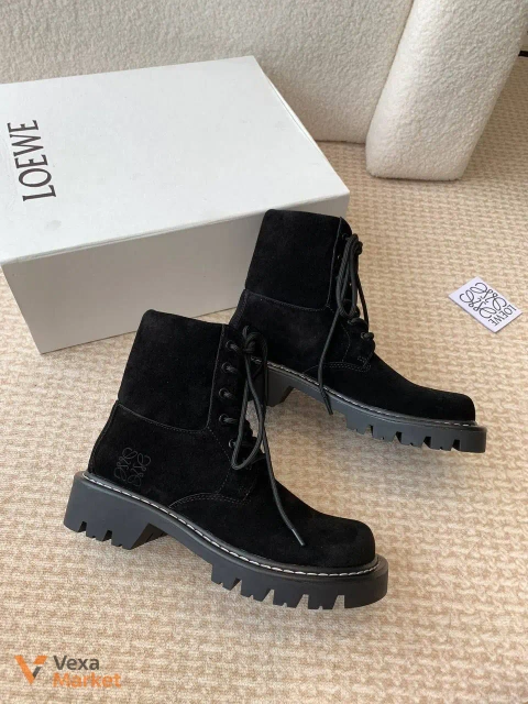 Черевики Loewe Combat Boot in Suede