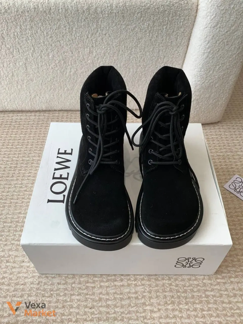 Черевики Loewe Combat Boot in Suede — фото 3