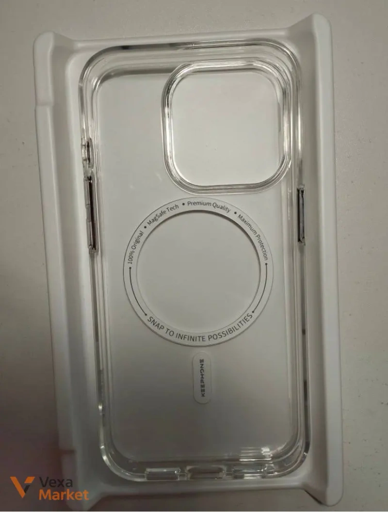 Чохол прозорий Keephone Aurora MagSafe для iPhone 15 Pro — фото 3