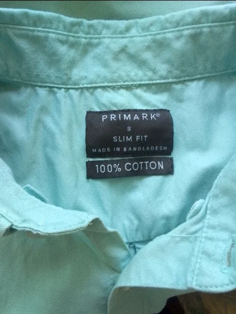 Чоловіча котонова сорочка Primark р.50-52. — фото 8