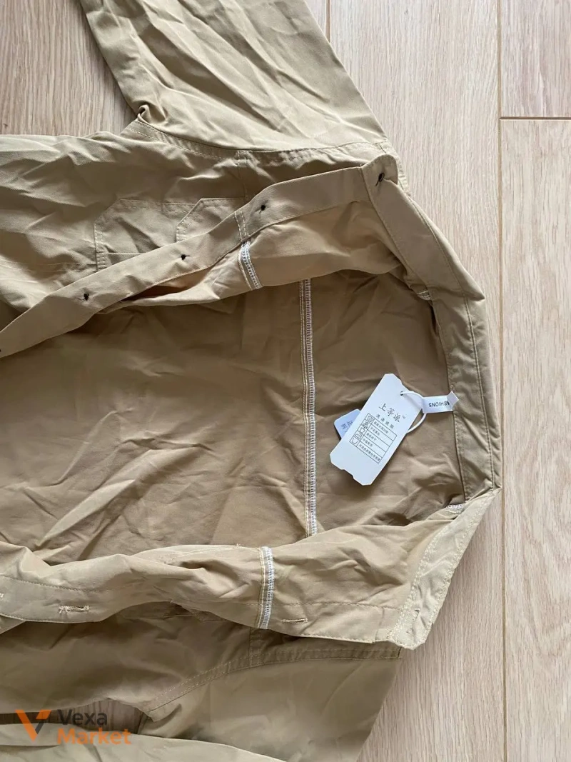 Чоловіча сорочка Outdoor Series Khaki (Tan) з довгим рукавом, розмір S — фото 4