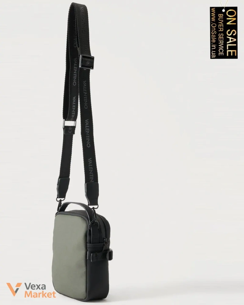 Чоловіча сумка Valentino Bags AXEL хакі — фото 2