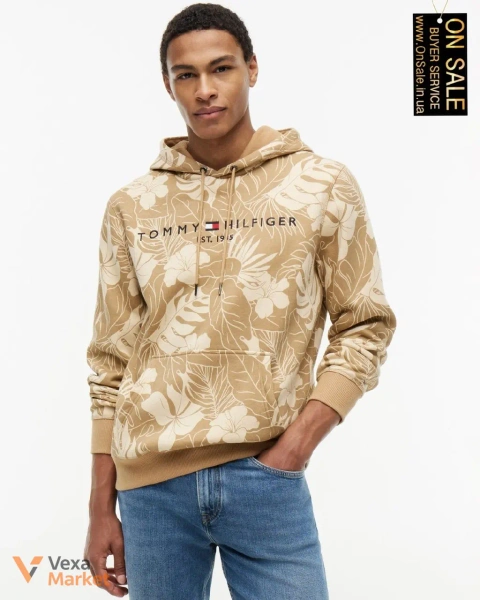 Чоловіче худі Tommy Hilfiger з тропічним принтом
