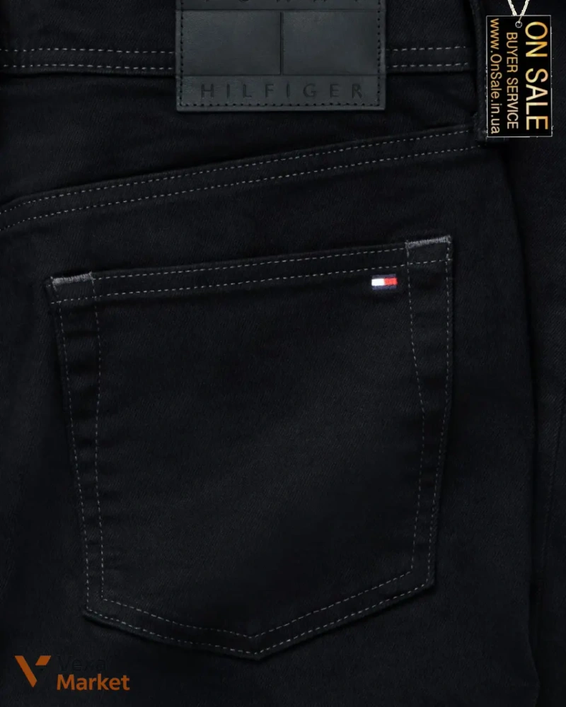 Чоловічі джинси Tommy Hilfiger прямі еластичні — фото 7
