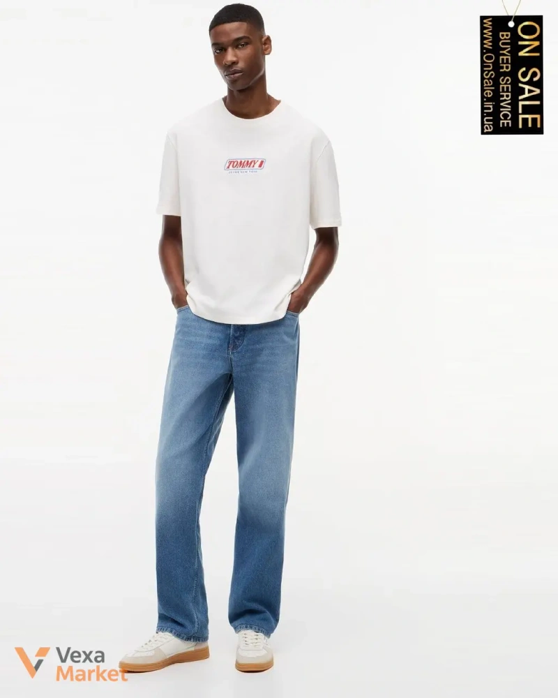 Чоловічі джинси Tommy Jeans вільного крою — фото 2