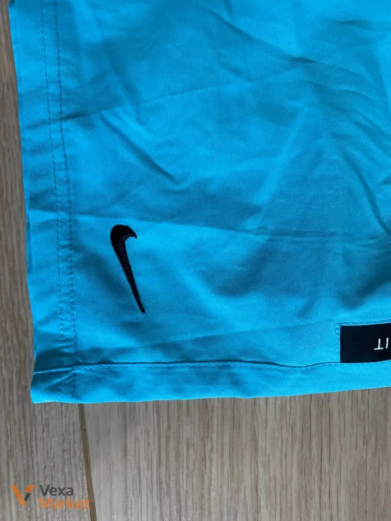 Чоловічі спортивні шорти Nike бірюзові — фото 2