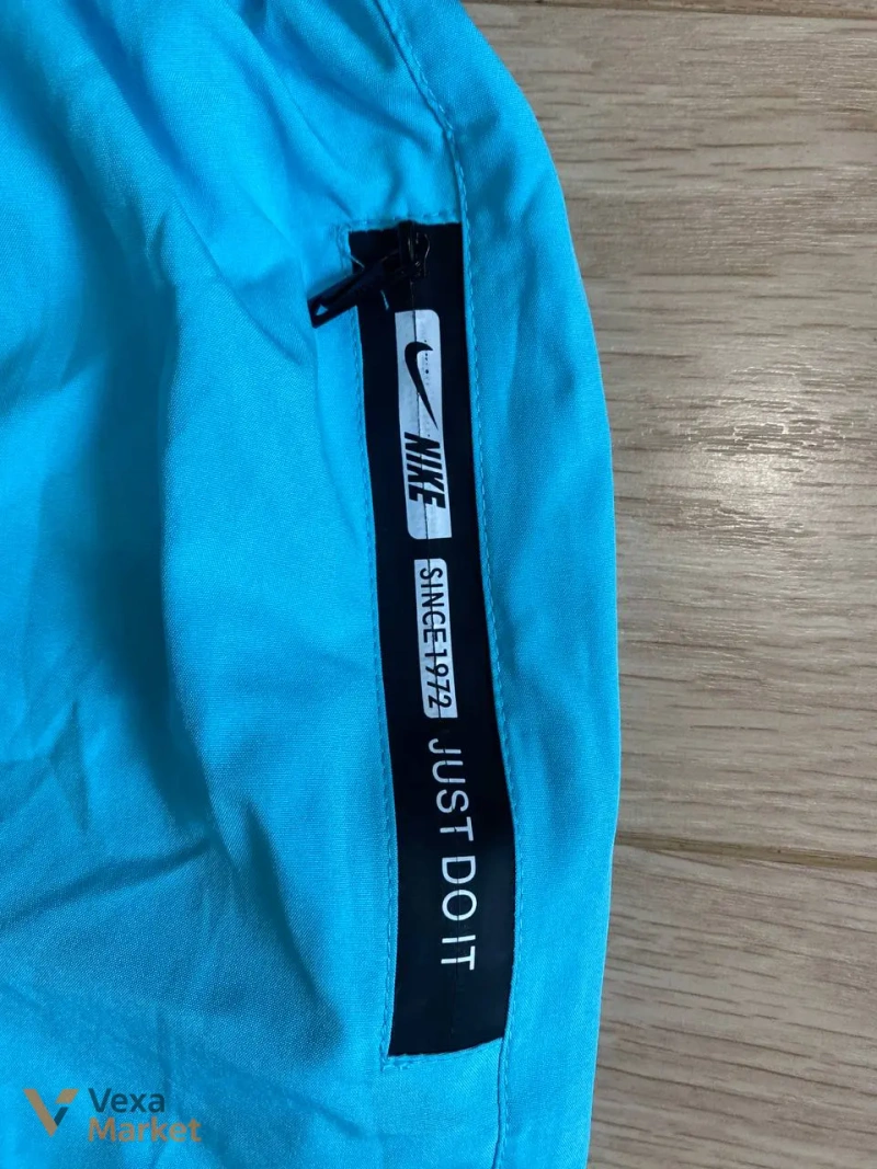 Чоловічі спортивні шорти Nike бірюзові — фото 3