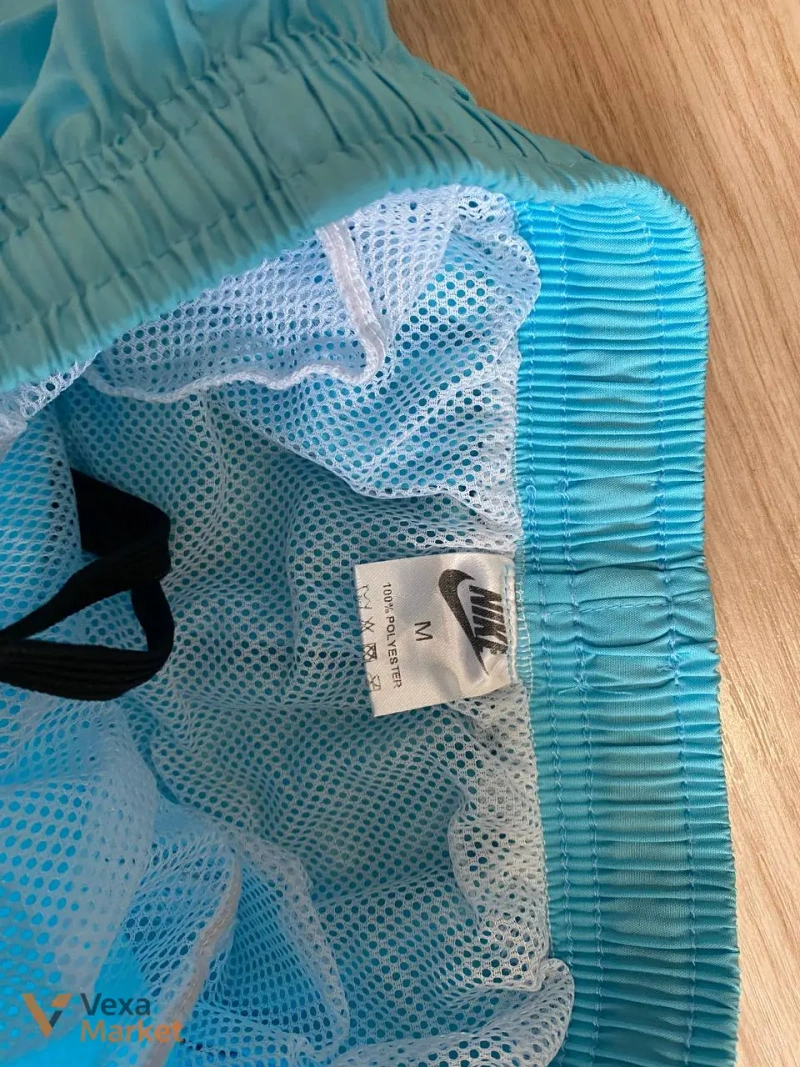 Чоловічі спортивні шорти Nike бірюзові — фото 4