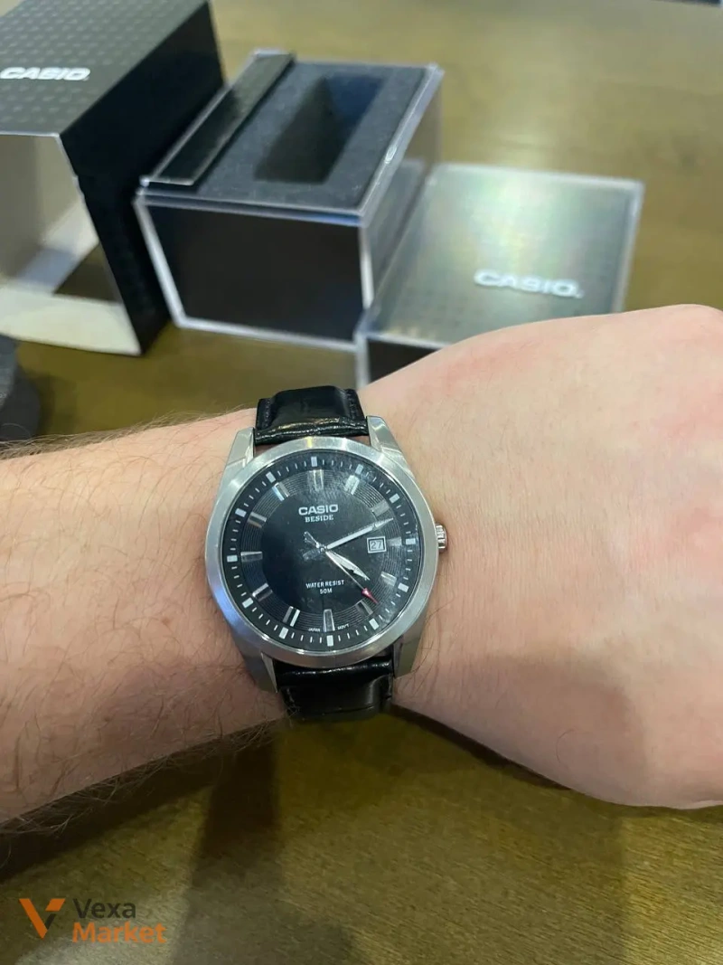 Чоловічий годинник Casio BEM 116 — фото 3