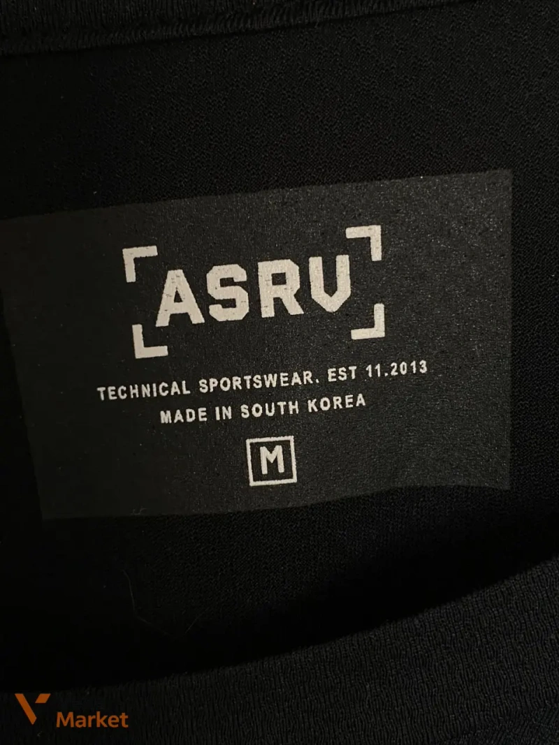 Чоловічий лонгслів ASRV Laser-Vent чорний розмір М — фото 6