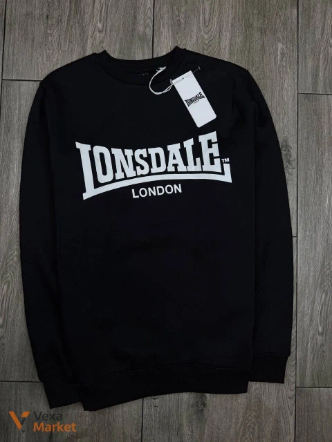 Чоловічий світшот Lonsdale London чорний
