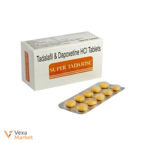 Чоловічий збуджувач Super Tadarise (Tadalafil 20 mg + Dapoxetine 60 mg)