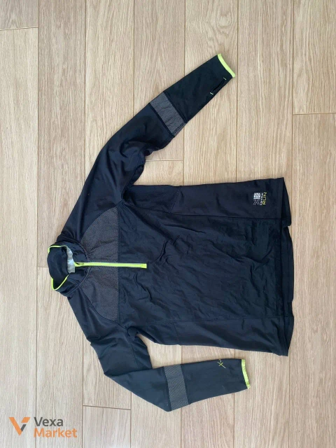 Чорна бігова кофта Karrimor Run X-Lite