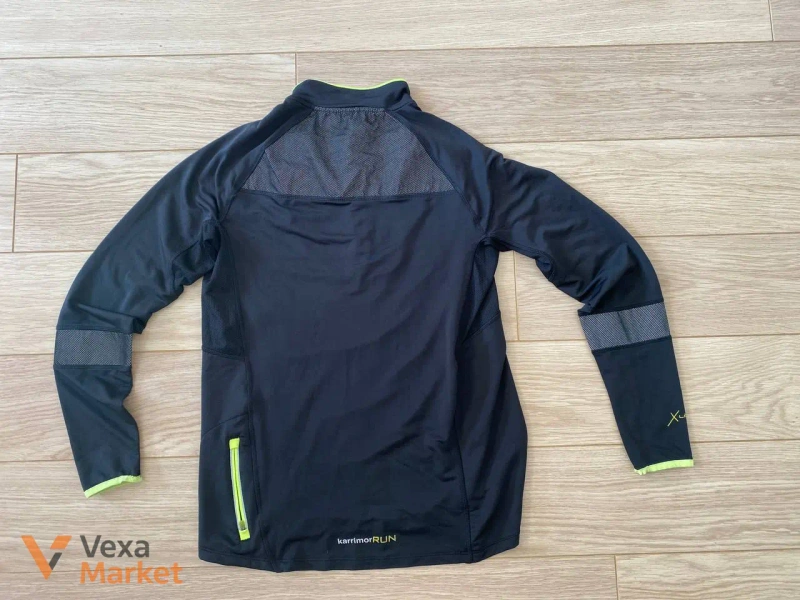 Чорна бігова кофта Karrimor Run X-Lite — фото 7