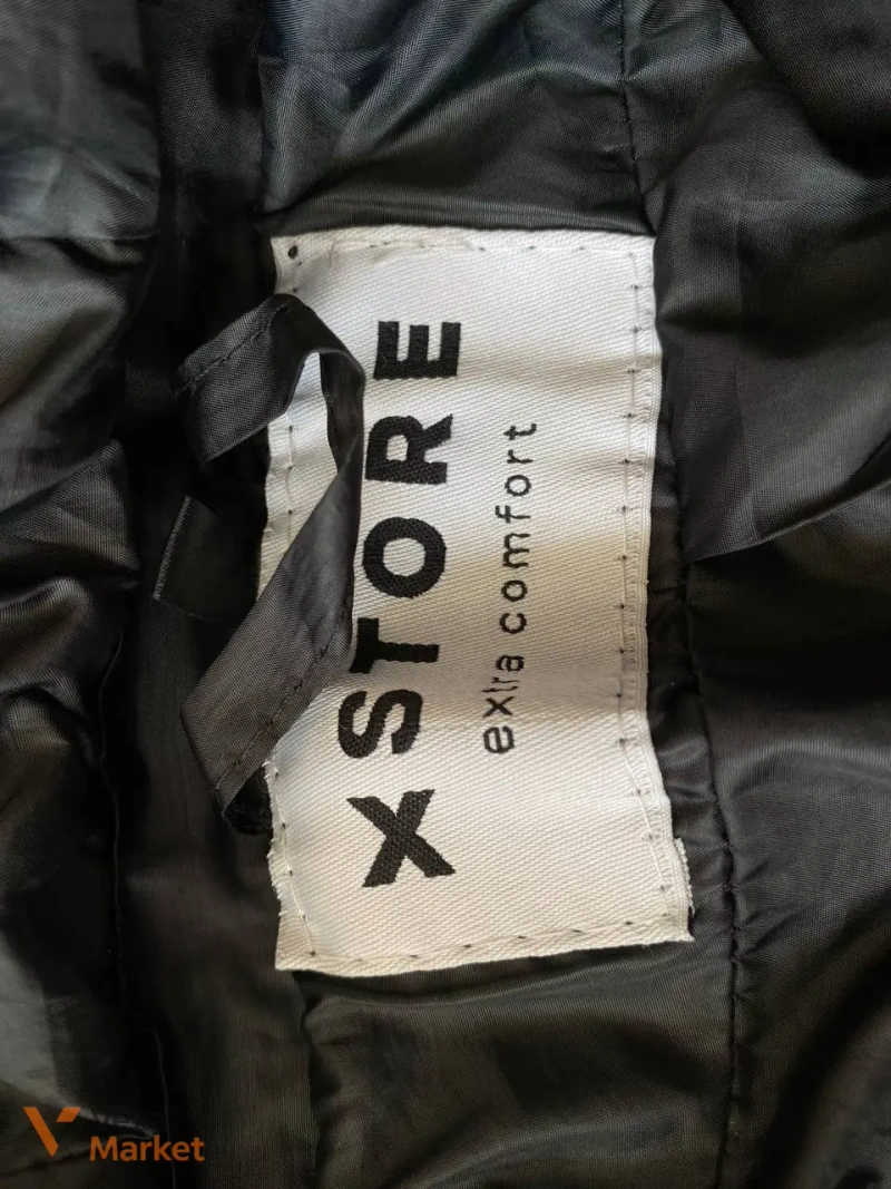 Чорна чоловіча куртка Xstore — фото 4