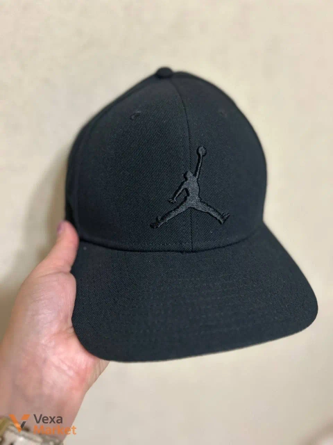 Чорна кепка-бейсболка Jordan Pro Jumpman Snapback