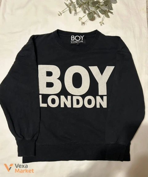 Чорний світшот BOY London розмір S