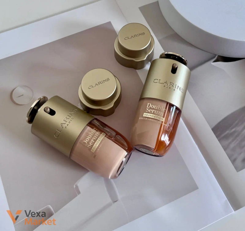 Clarins Double Serum Foundation L3N Light Neutral — фото 2