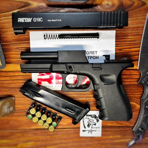 Cтартовий пістолет Retay Glock 19