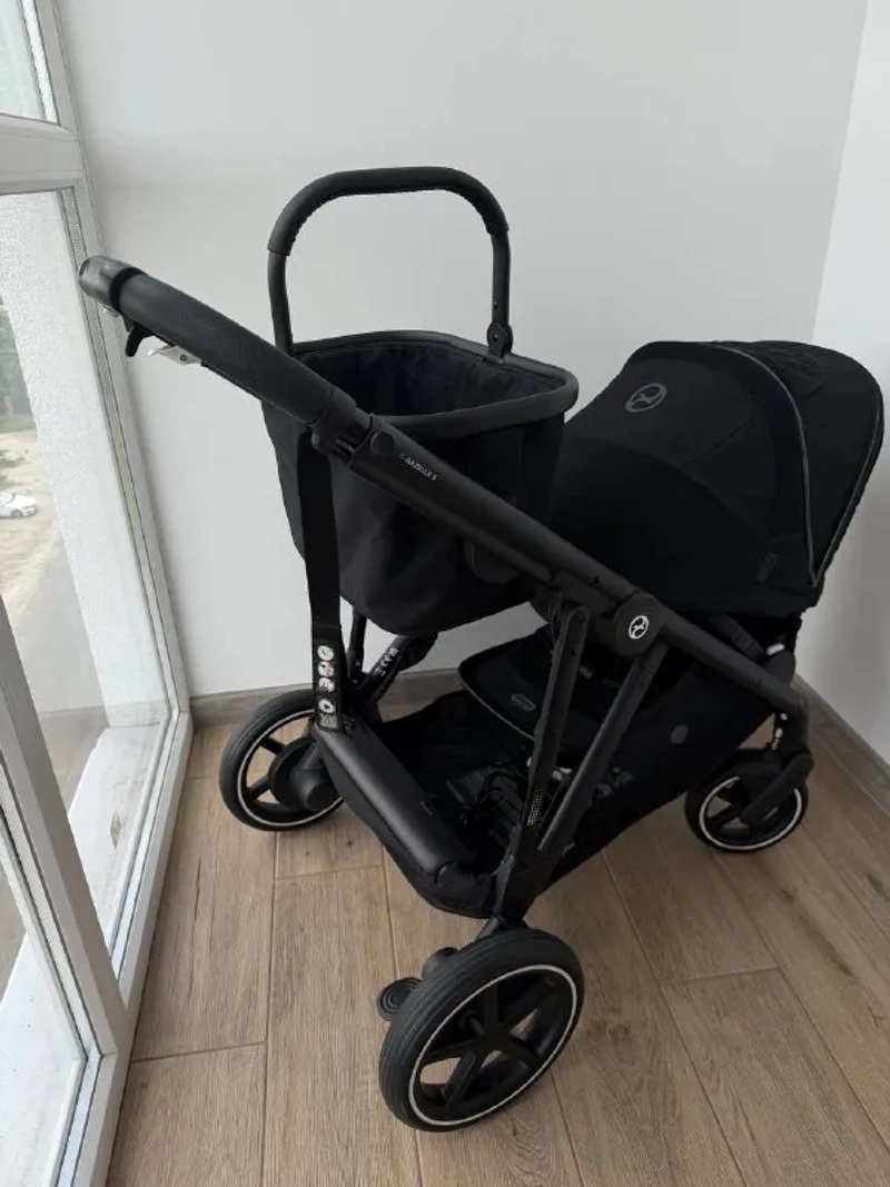 Cybex e-Gazelle S (Moon Black) - Премиум коляска с электроприводом — фото 3