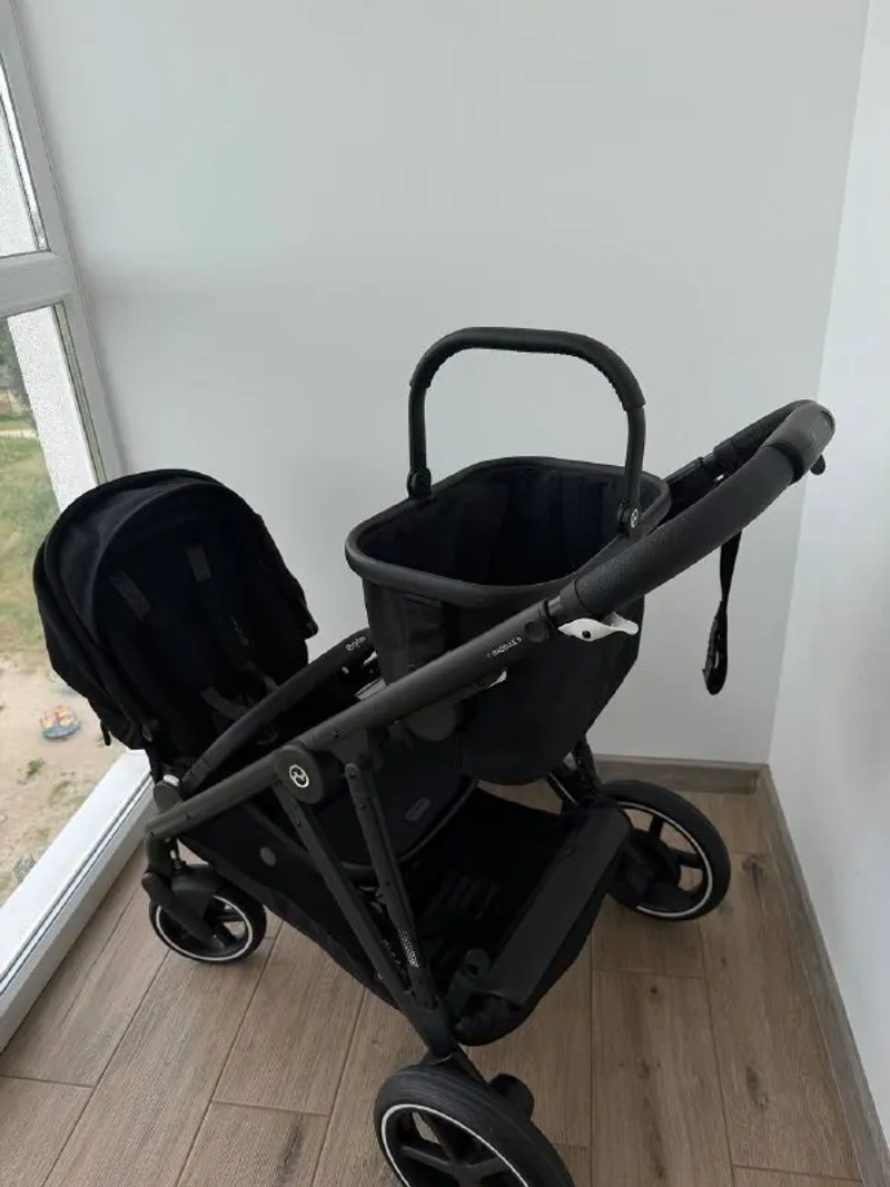 Cybex e-Gazelle S (Moon Black) - Премиум коляска с электроприводом — фото 2