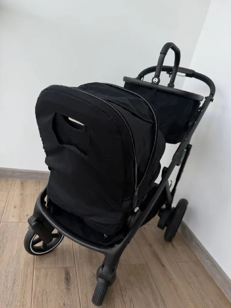 Cybex e-Gazelle S (Moon Black) - Премиум коляска с электроприводом — фото 5