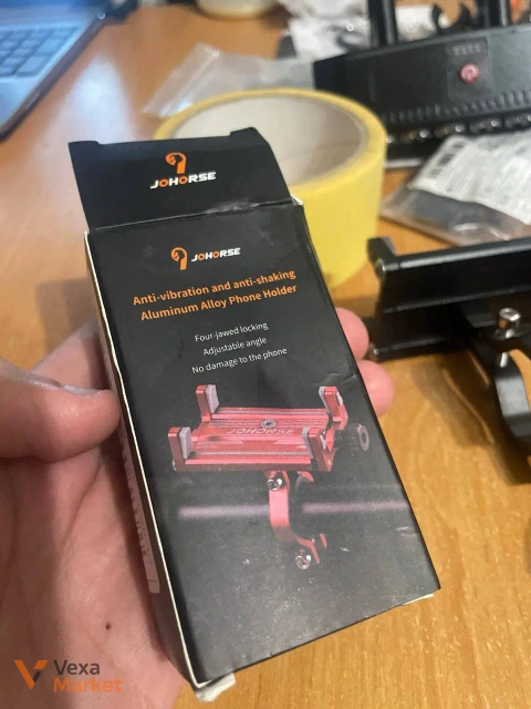 Держатель для телефона Johorse Anti-vibration and anti-shaking Aluminum Alloy