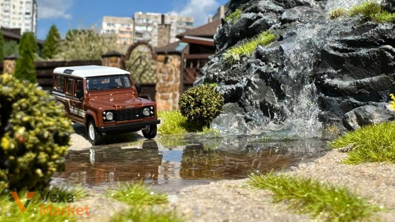 Діарама ручної роботи з Land Rover Defender — фото 2