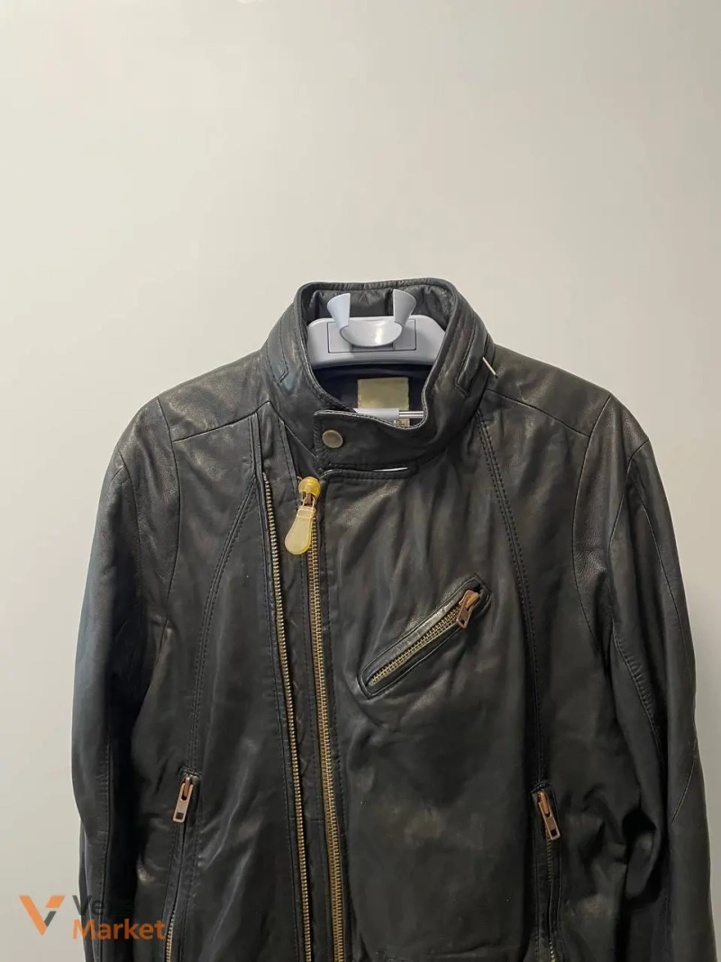 Diesel Leather Jacket M — фото 2