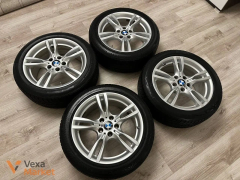 Диски BMW 400 M Style R18 5x120 ET34 з гумою 225/50/18 та датчиками