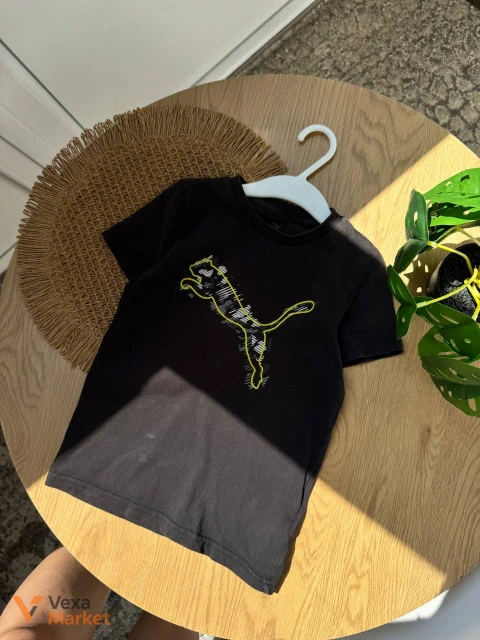 Дитяча футболка PUMA чорна