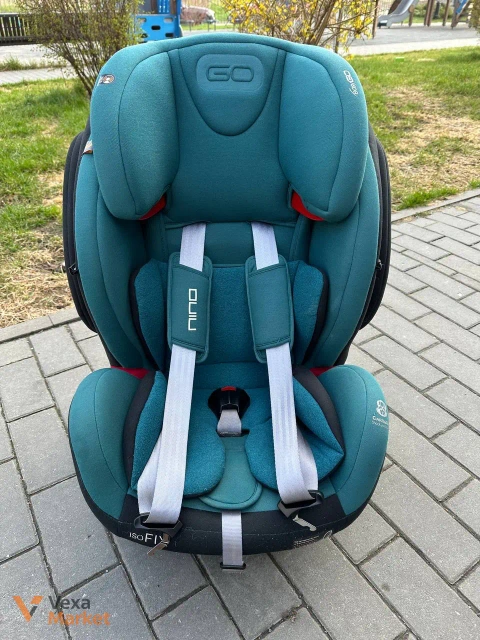 Дитяче автокрісло EasyGo Tinto 0-25 кг Isofix бірюзове
