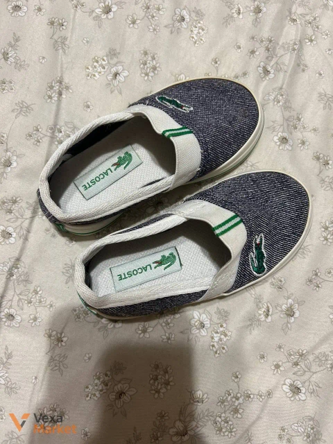 Дитячі сліпони Lacoste оригінал розмір 21