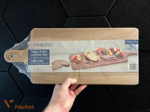 Дошка для хліба ERNESTO з масиву акації 52 × 22 см