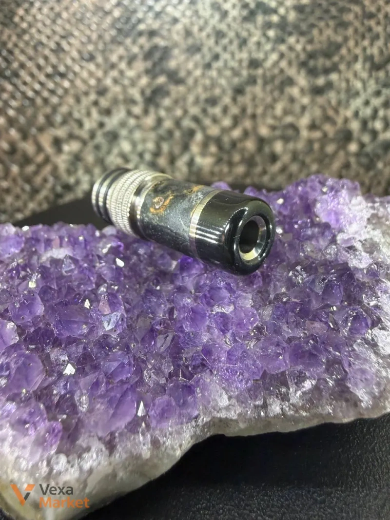 Drip tip 510 titan, стаб. дерево, акрил — фото 3