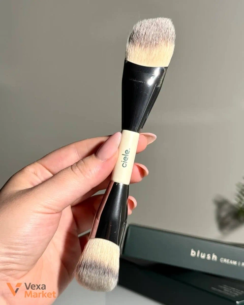 Двосторонній пензлик для рум'ян Ciele Dual-Ended Blush Brush