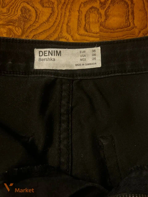 Джинси Bershka чорні жіночі розмір S