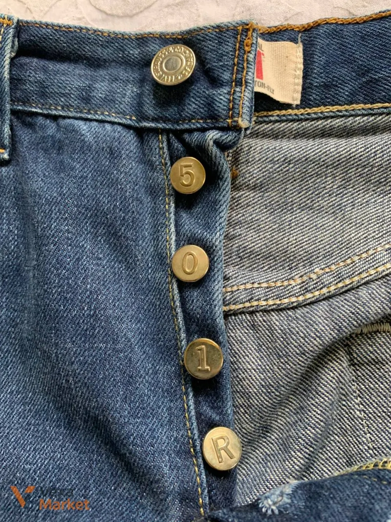 Джинси Levis 501 selvedge — фото 6
