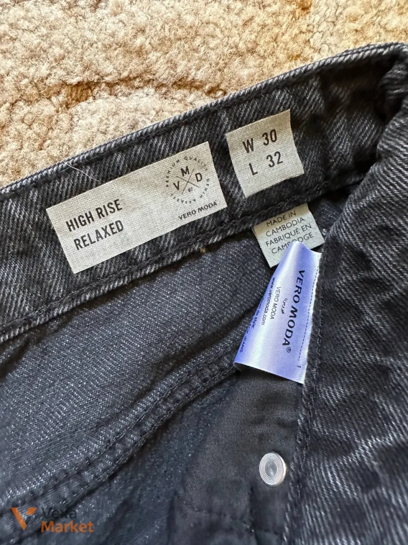 Джинси VERO MODA High Rise Relaxed W30 L32 — фото 2