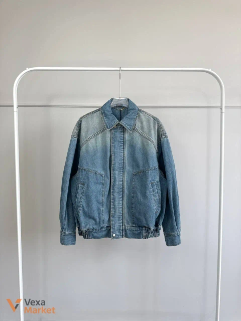 Джинсова куртка YSL Oversized South Blue