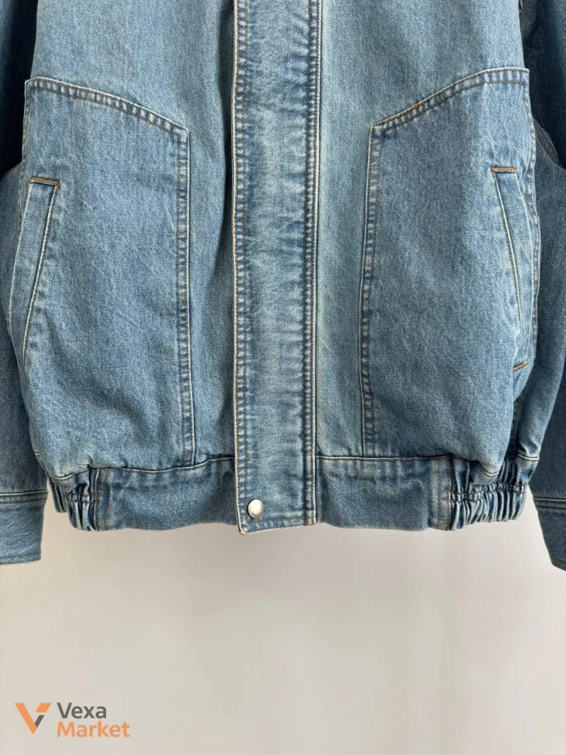 Джинсова куртка YSL Oversized South Blue — фото 6