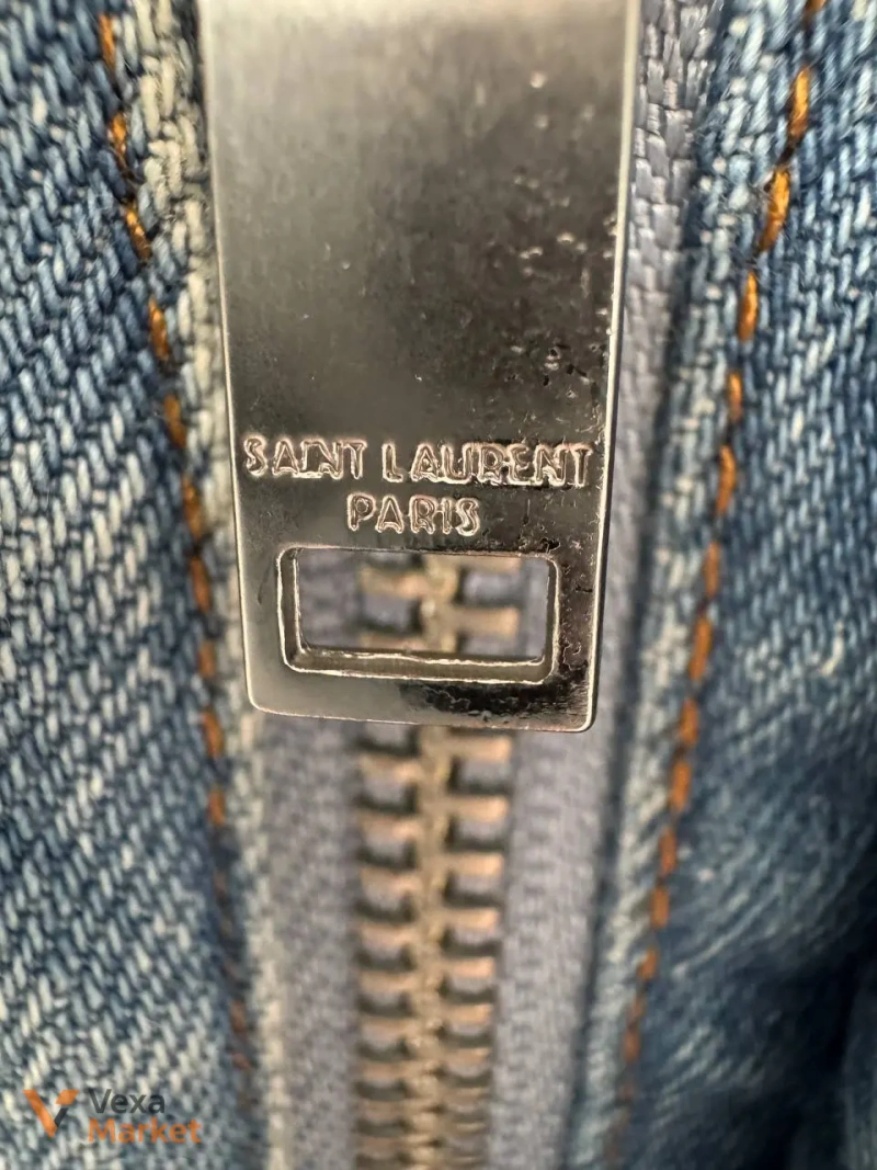 Джинсова куртка YSL Oversized South Blue — фото 8