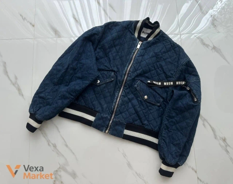 Джинсовий бомбер MSGM Milano