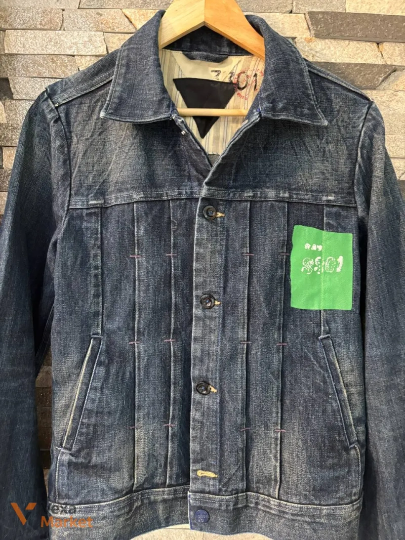 Джинсовка G-Star Raw з чітким фейдом — фото 3