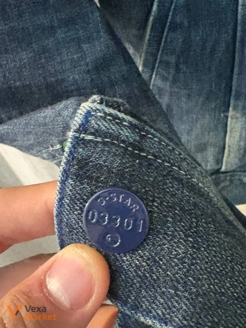 Джинсовка G-Star Raw з чітким фейдом — фото 7