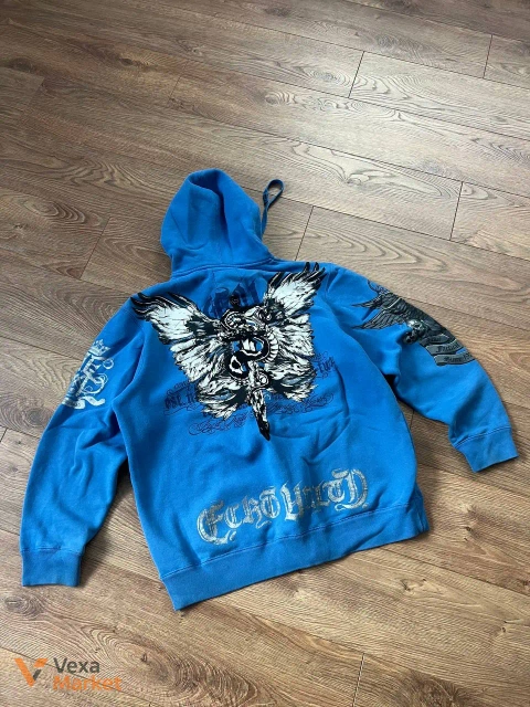 Ecko Hoodie синього кольору розміру XXL