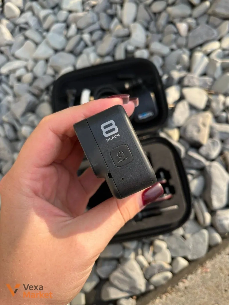 Екшн-камера GoPro Hero 8 з кріпленням на кепку — фото 3