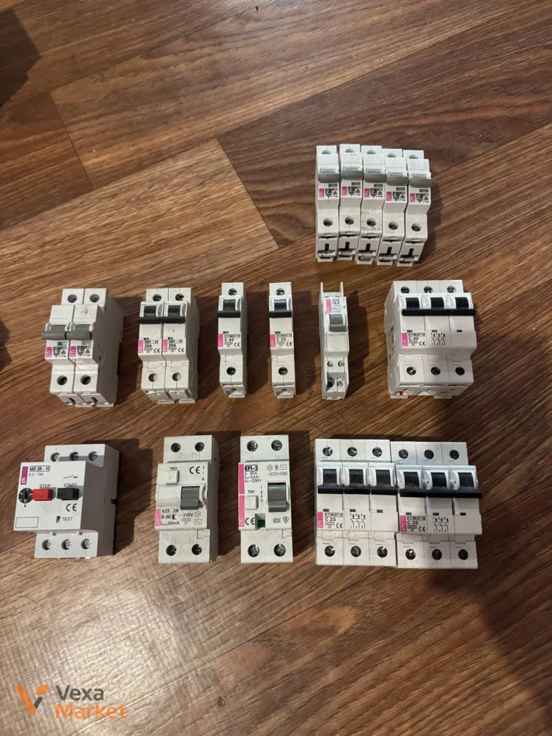 Електрообладнання Schneider Electric, Merlin Gerin Multi 9, Legrand, ETI: автомати, УЗО, дифавтомати, контактори — фото 3